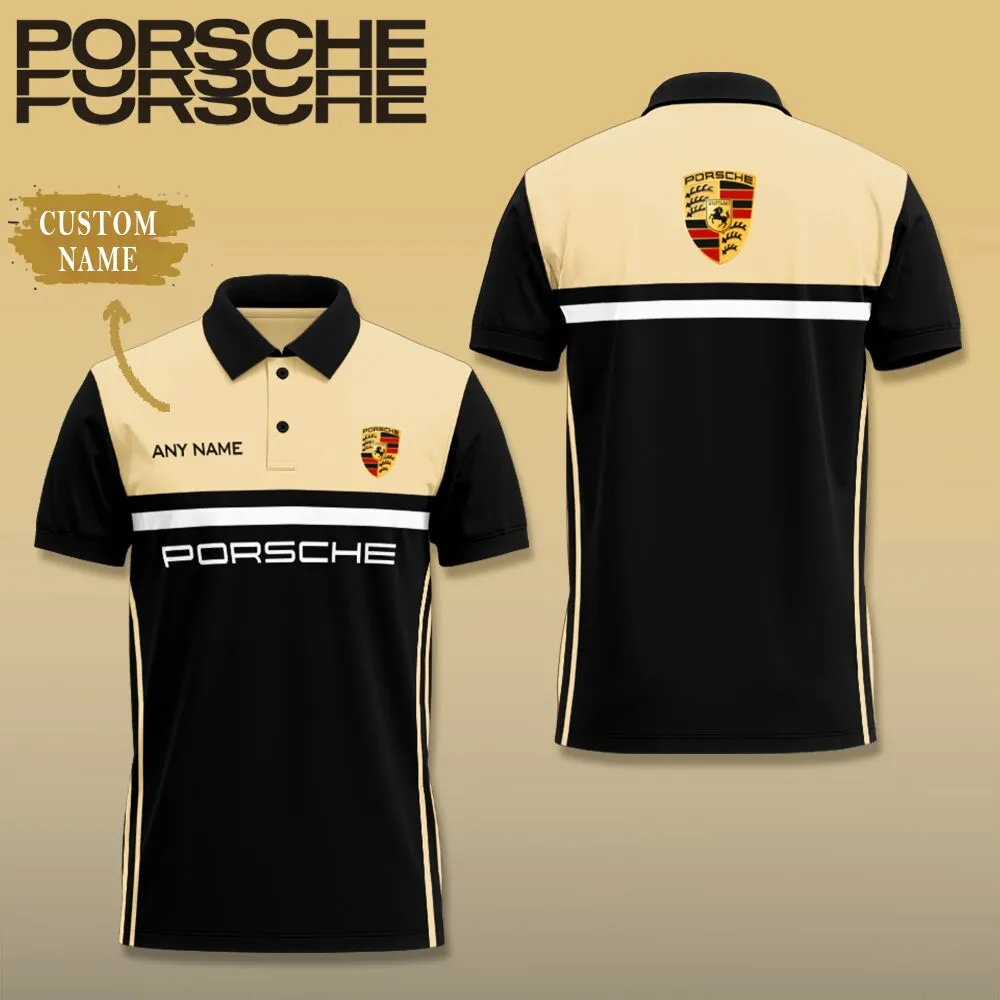 Customized Men's Polo Shirt PORSCHE - hm27103387