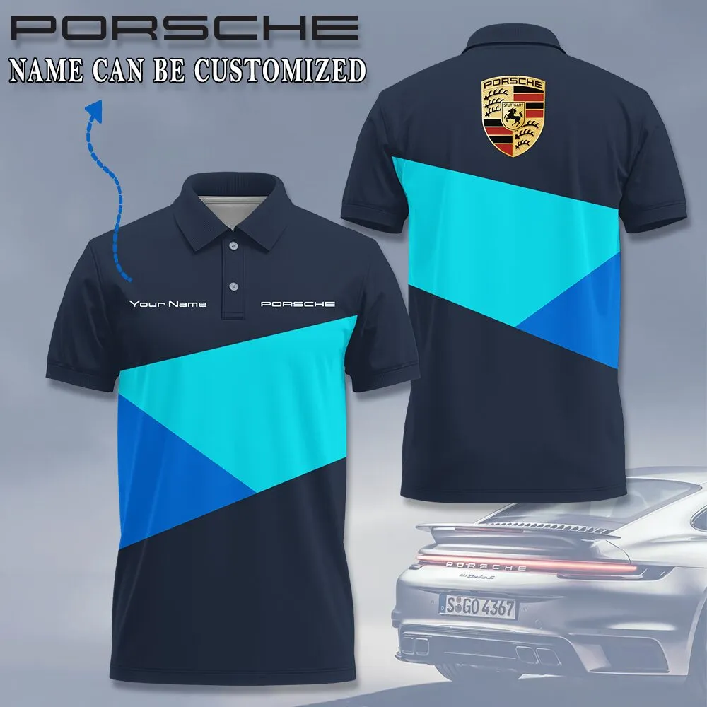 Customized Men's Polo Shirt PORSCHE - hm27103388