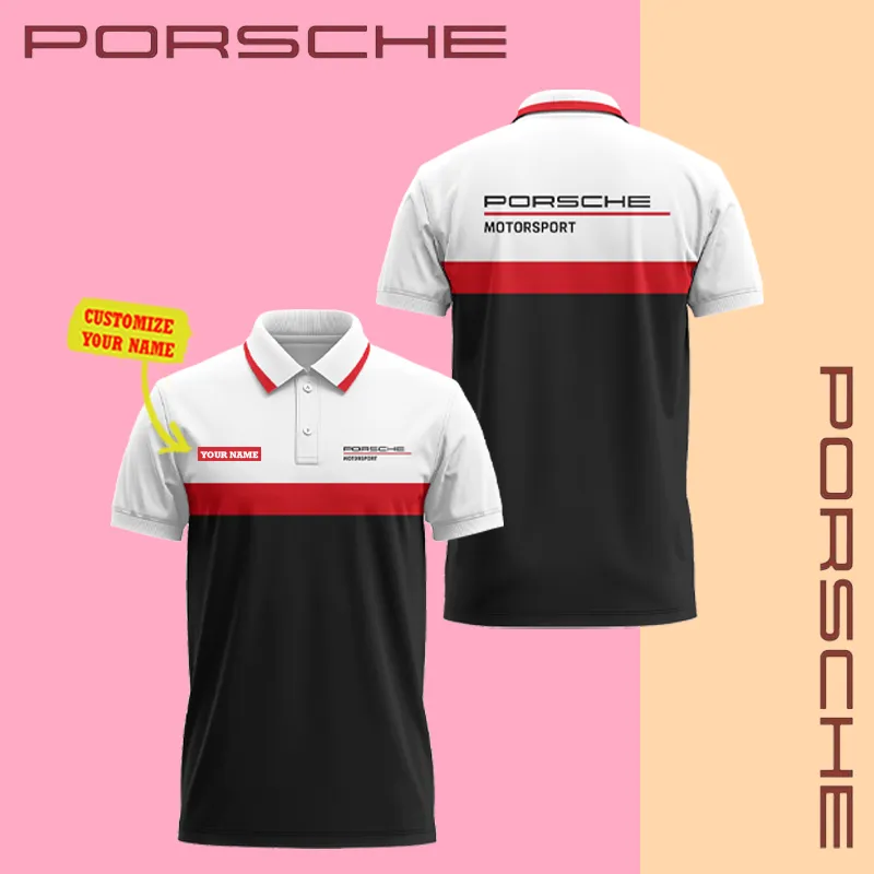 Customized Men's Polo Shirt PORSCHE - hm27103395