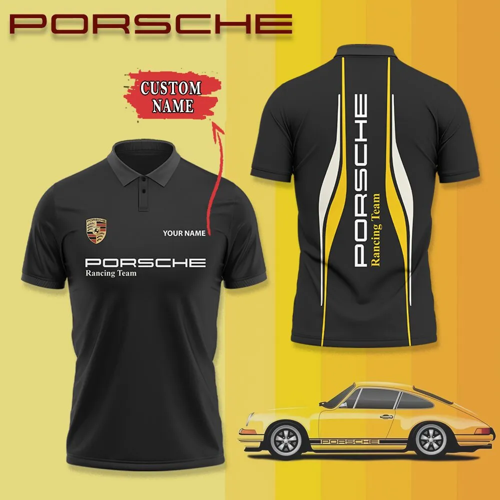 Customized Men's Polo Shirt PORSCHE - hm27103396