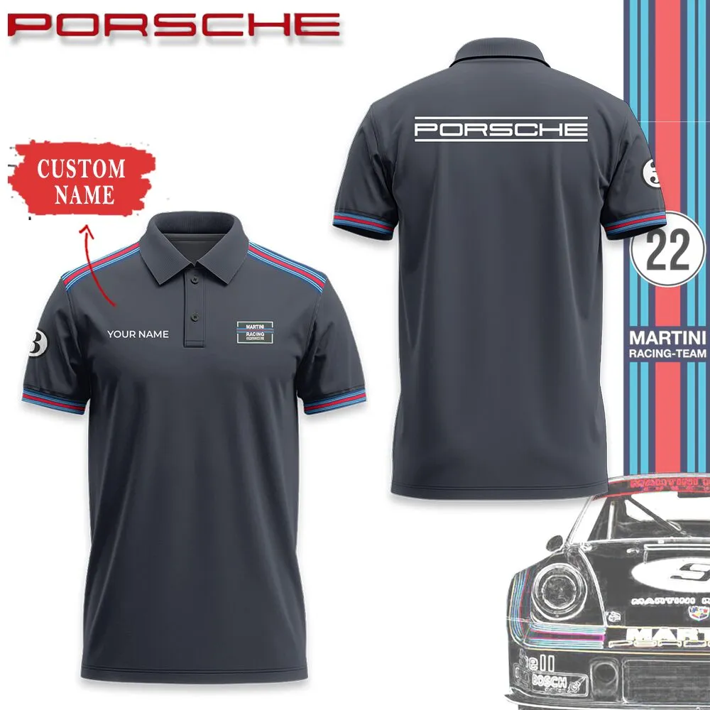 Customized Men's Polo Shirt PORSCHE - hm27103408
