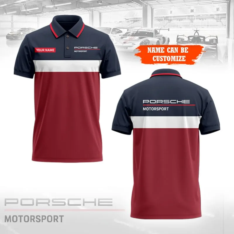 Customized Men's Polo Shirt PORSCHE - hm27103412