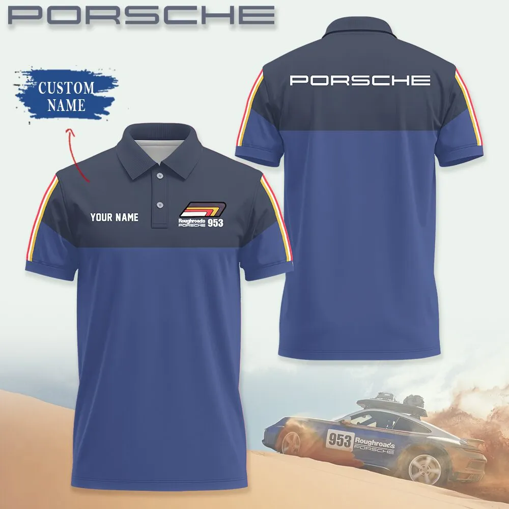 Customized Men's Polo Shirt PORSCHE - hm27103423