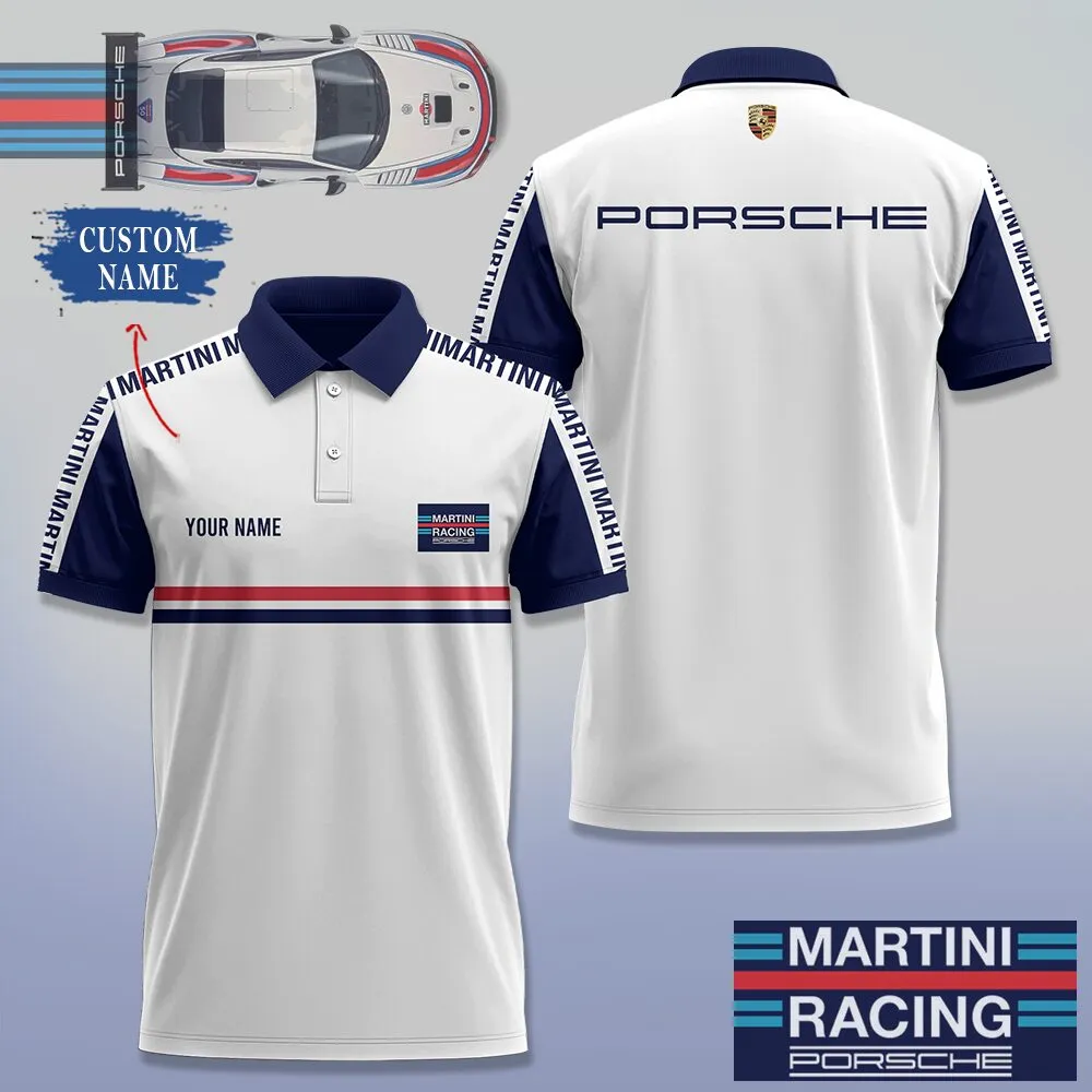 Customized Men's Polo Shirt PORSCHE - hm27103429