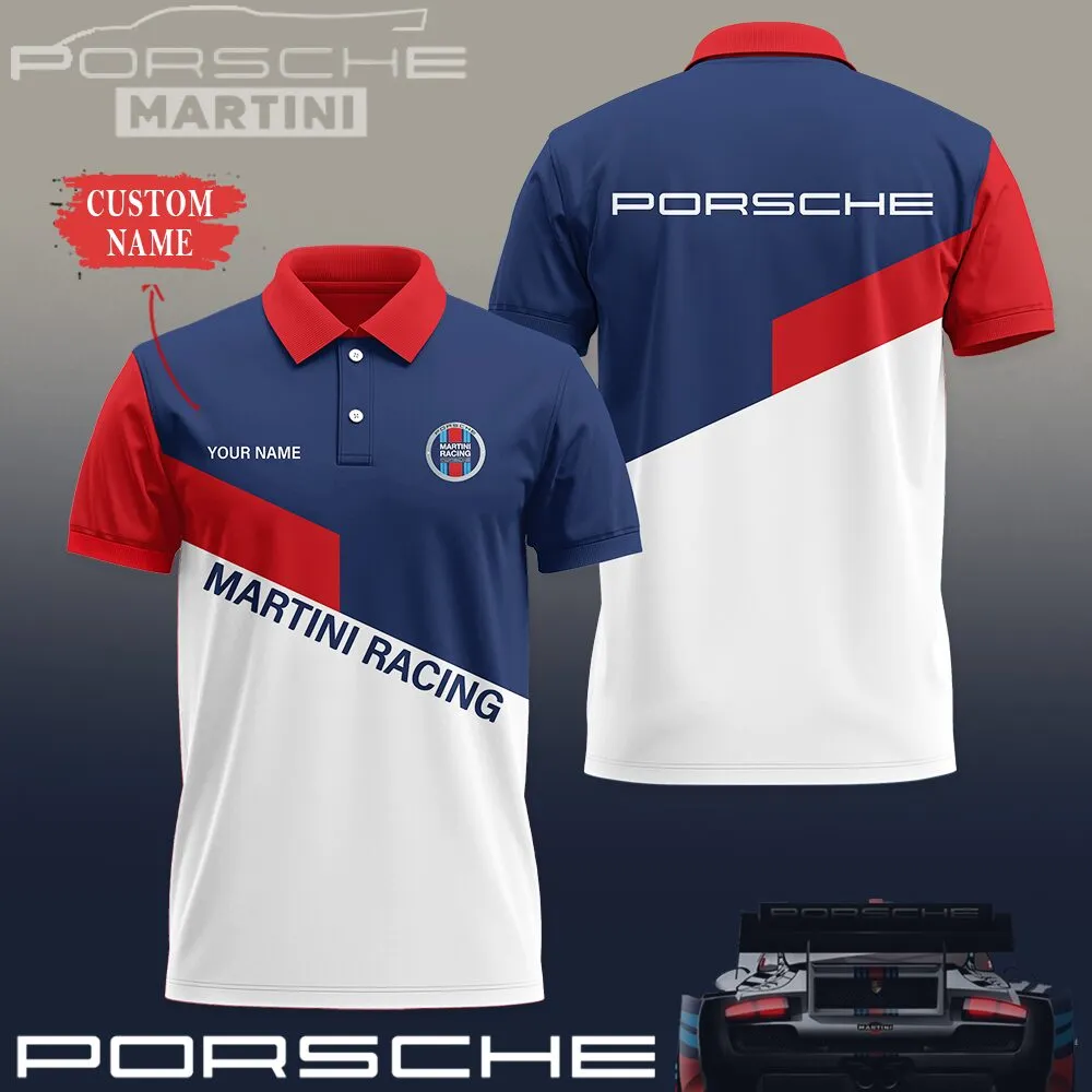 Customized Men's Polo Shirt PORSCHE - hm27104132