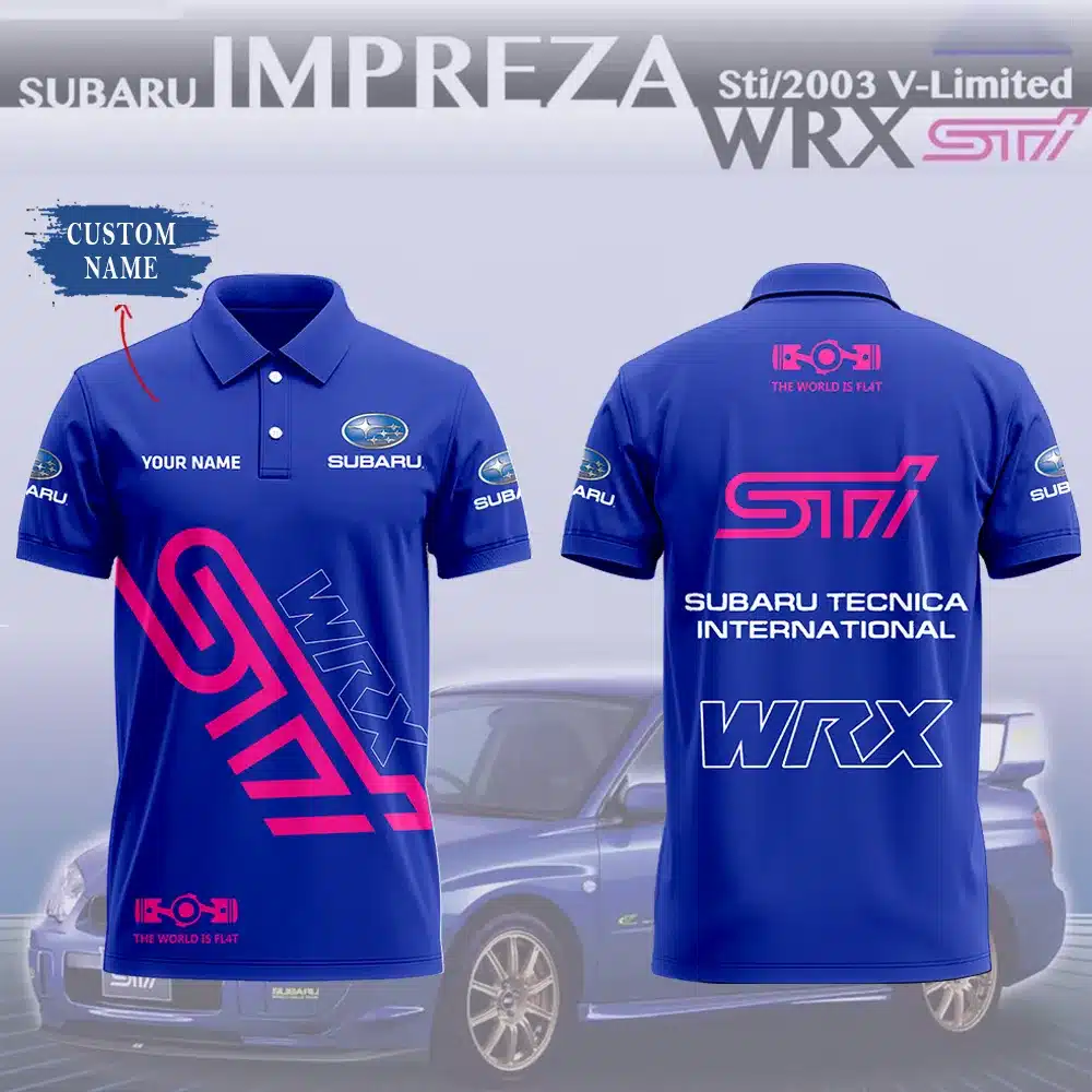 Customized Men's Polo Shirt SUBARU - hm27103425