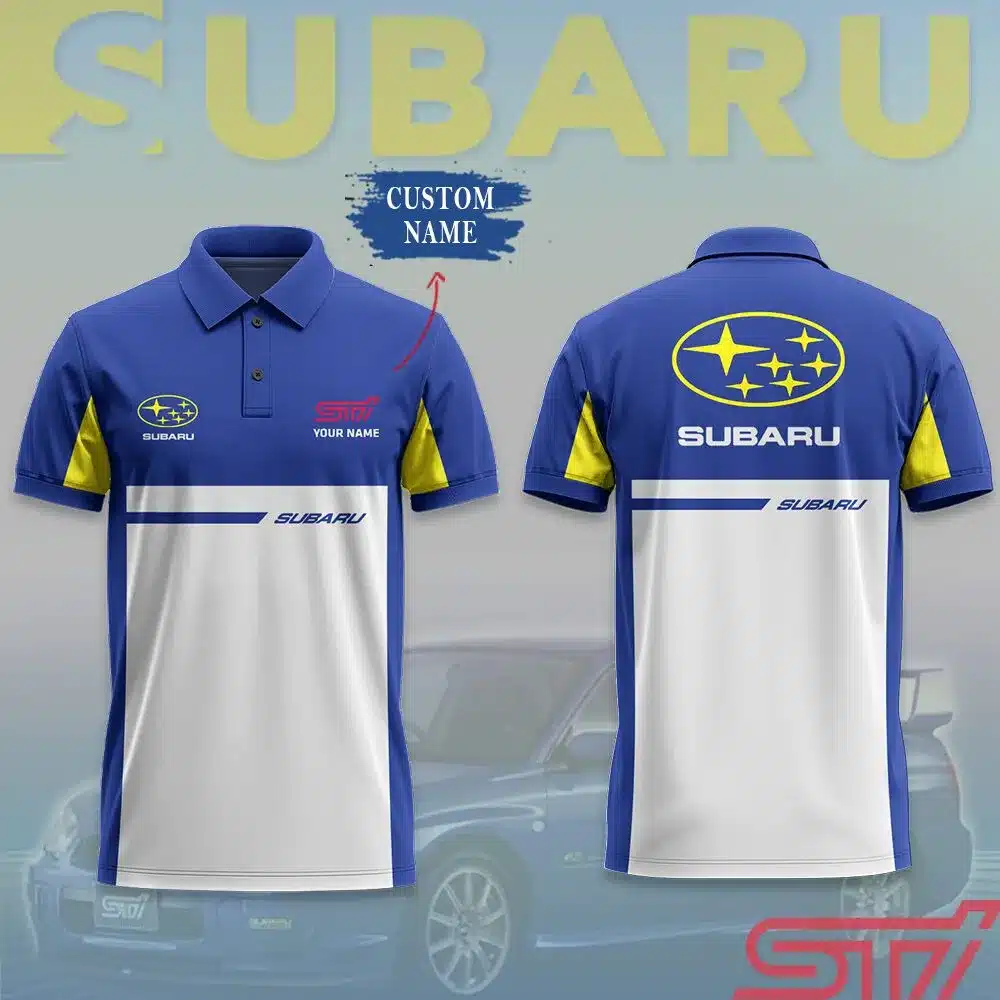 Customized Men's Polo Shirt SUBARU - hm27103426