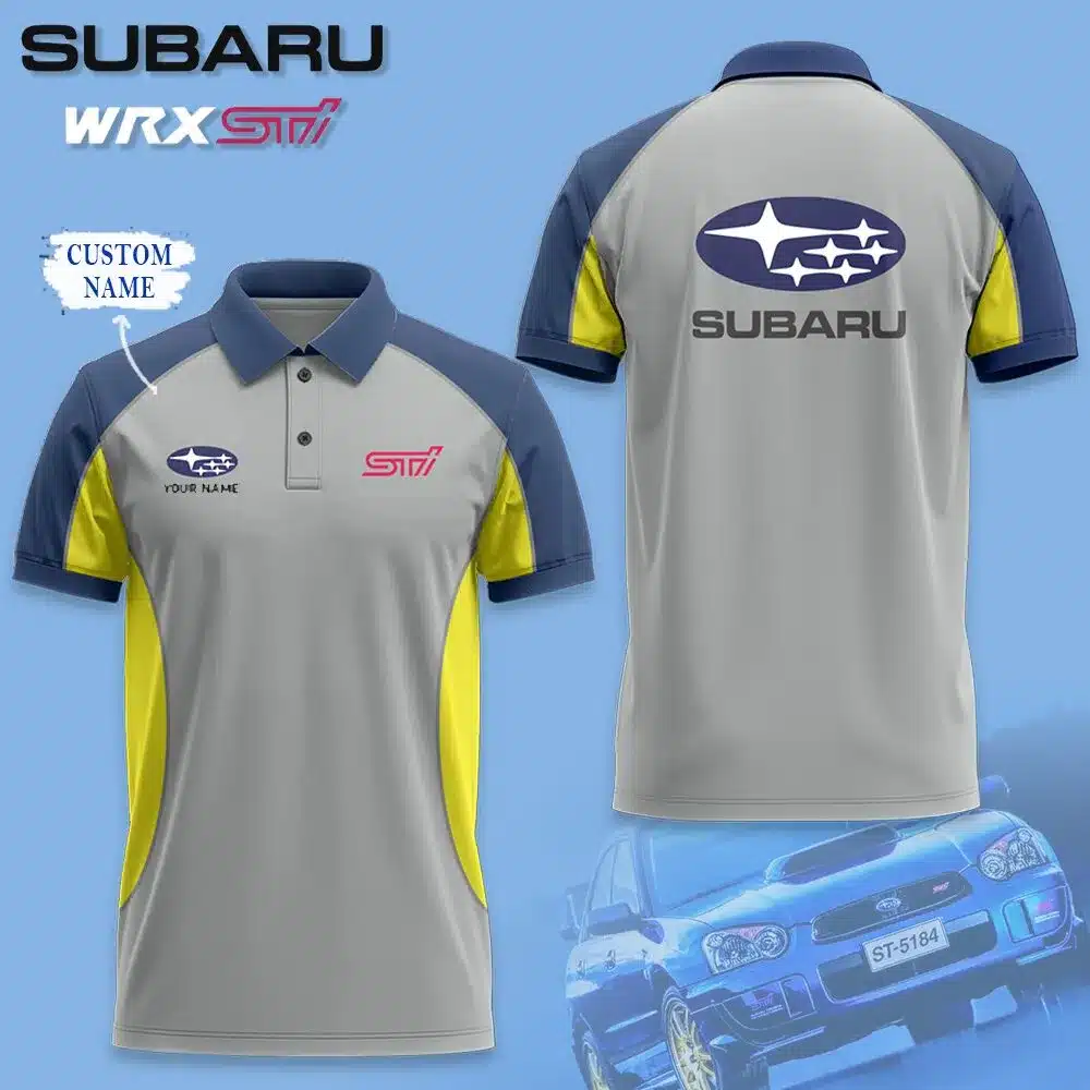 Customized Men's Polo Shirt SUBARU - hm27103431