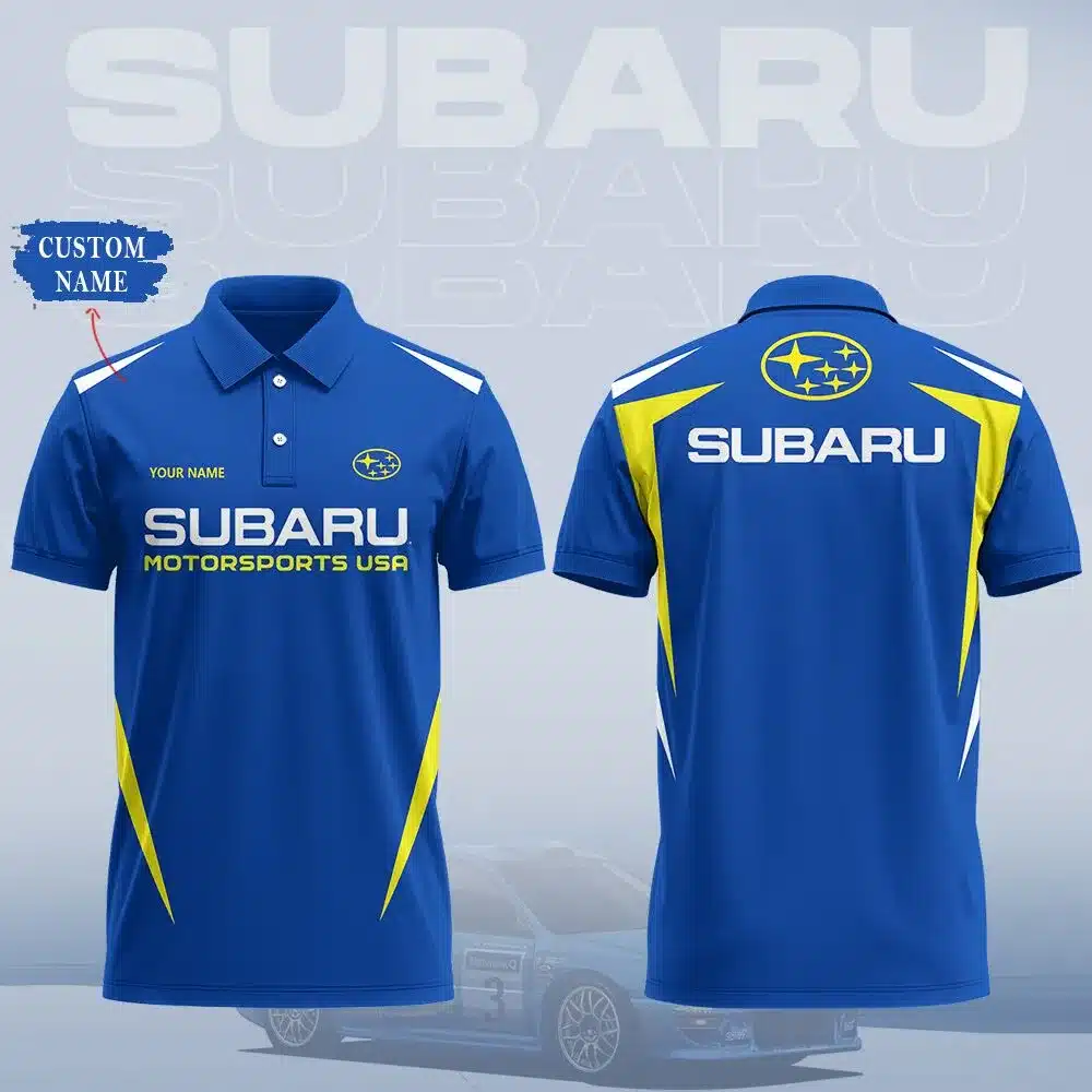 Customized Men's Polo Shirt SUBARU - hm27103432