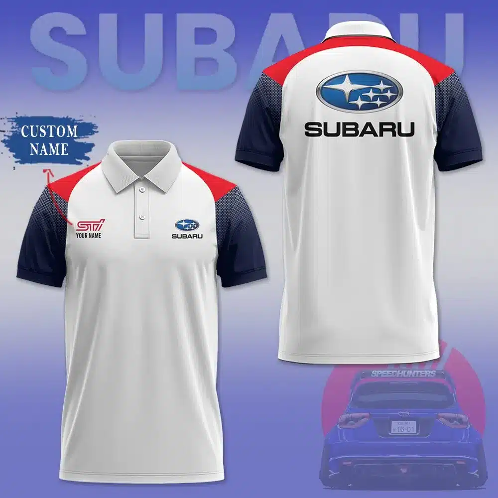 Customized Men's Polo Shirt SUBARU - hm27103435