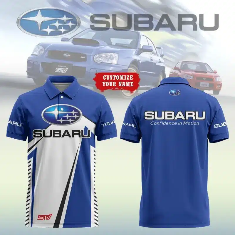 Customized Men's Polo Shirt SUBARU - hm27103448