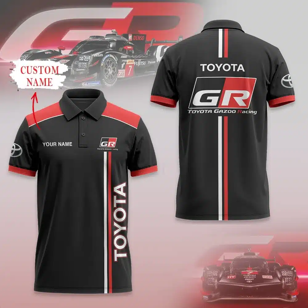Customized Men's Polo Shirt TOYOTA - hm27103058