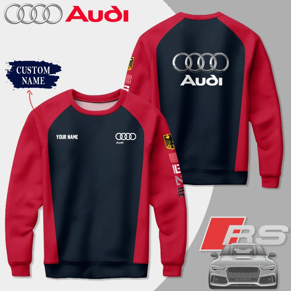 Customized Men's Sweatshirt AUDI - hm27102581