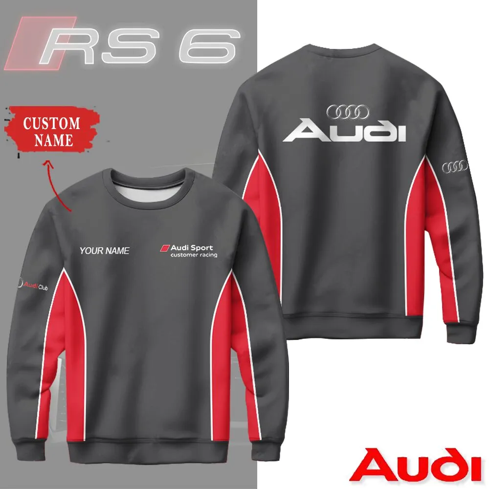 Customized Men's Sweatshirt AUDI - hm27102582