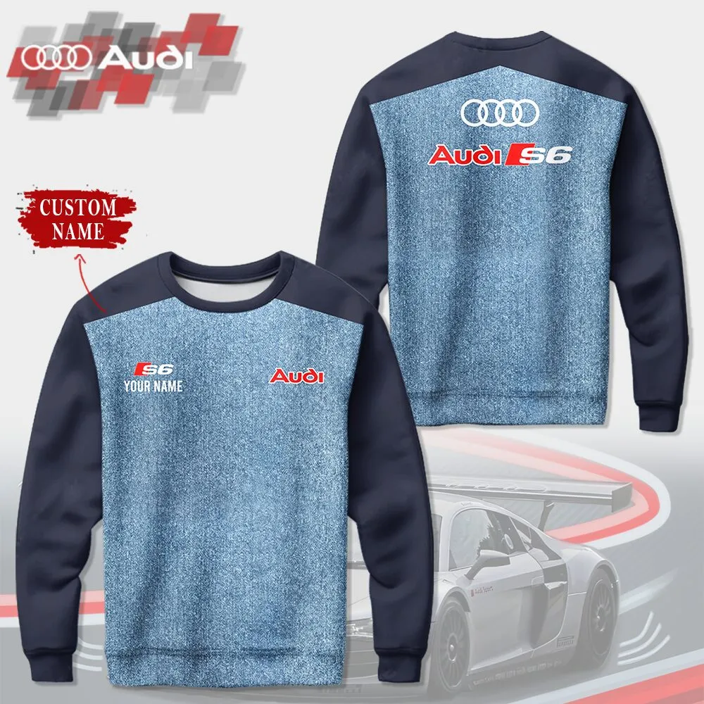 Customized Men's Sweatshirt AUDI - hm27102583