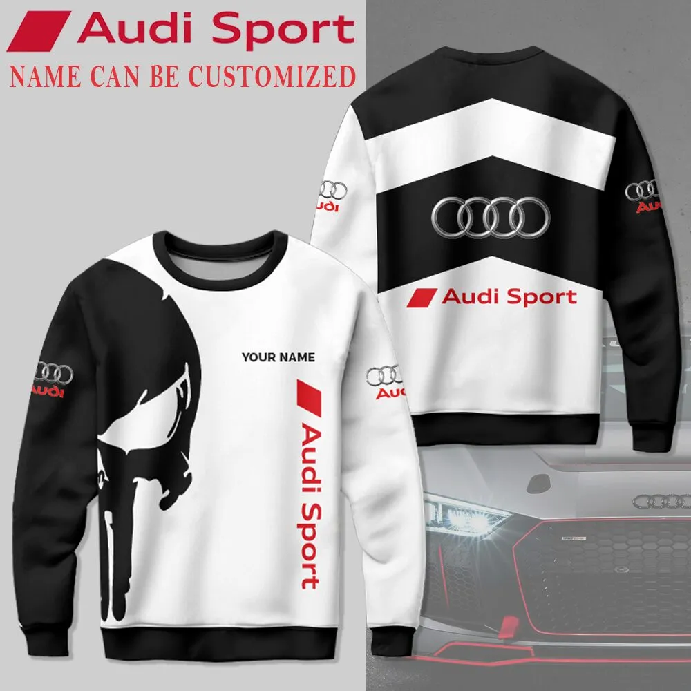 Customized Men's Sweatshirt AUDI - hm27102585