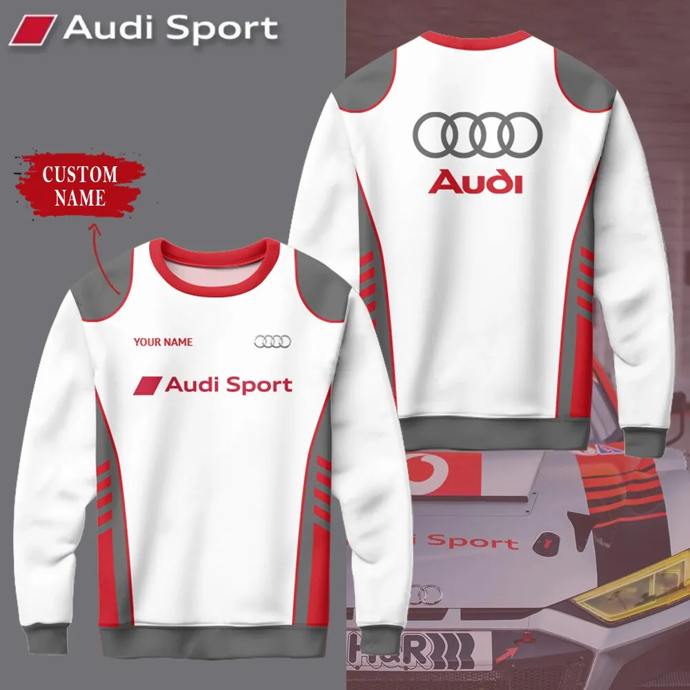 Customized Men's Sweatshirt AUDI - hm27102587