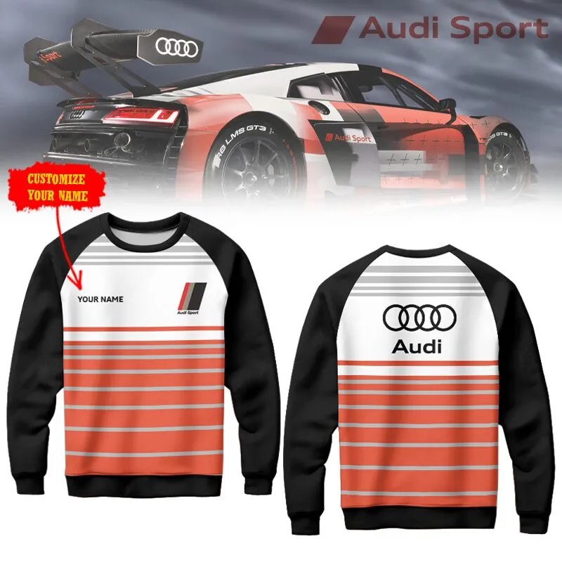 Customized Men's Sweatshirt AUDI - hm27102592