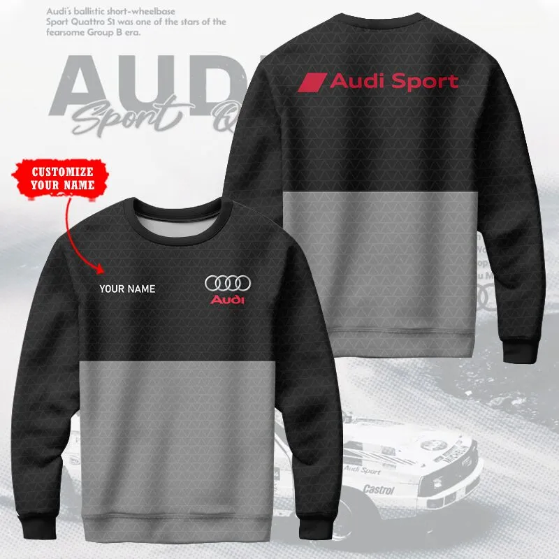 Customized Men's Sweatshirt AUDI - hm27102593