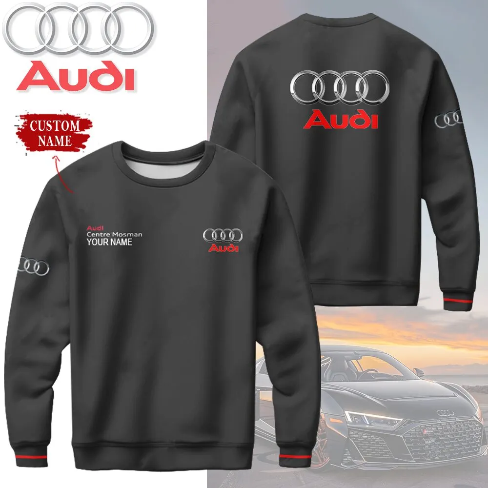 Customized Men's Sweatshirt AUDI - hm27102597