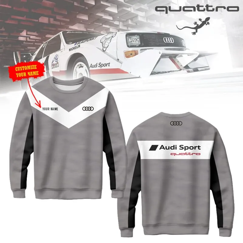 Customized Men's Sweatshirt AUDI - hm27103377