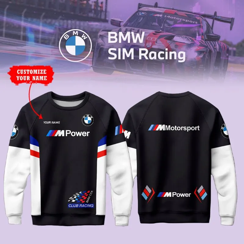 Customized Men's Sweatshirt BMW - hm27102609