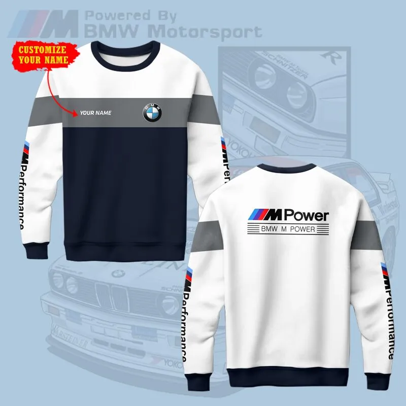 Customized Men's Sweatshirt BMW - hm27102612