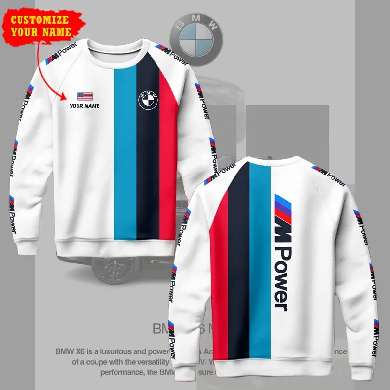 Customized Men's Sweatshirt BMW - hm27102615