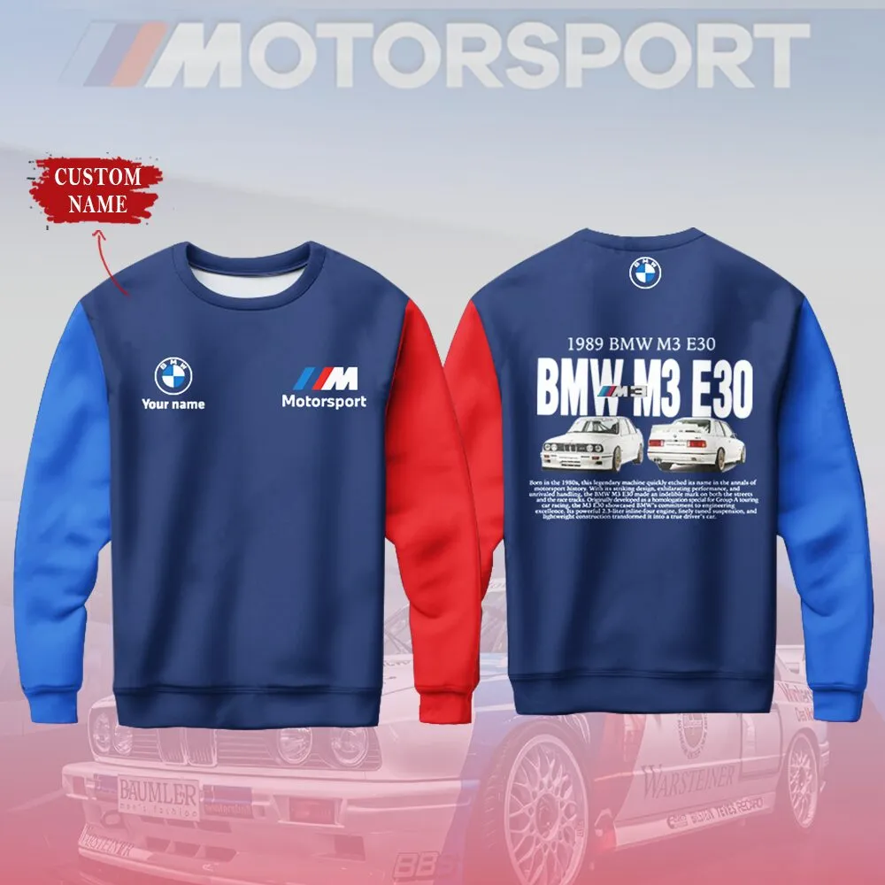 Customized Men's Sweatshirt BMW - hm27102616