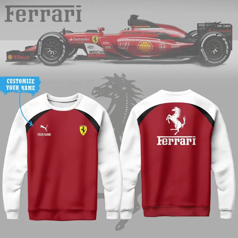 Customized Men's Sweatshirt FERRARI - hm27102638