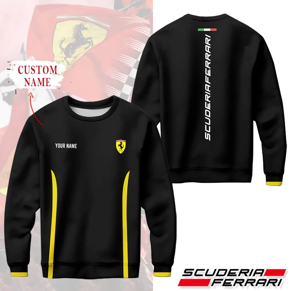Customized Men's Sweatshirt FERRARI - hm27102639