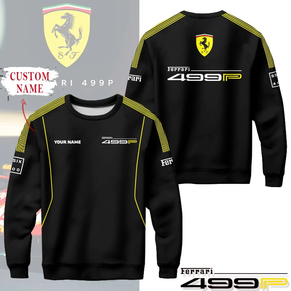 Customized Men's Sweatshirt FERRARI - hm27102641