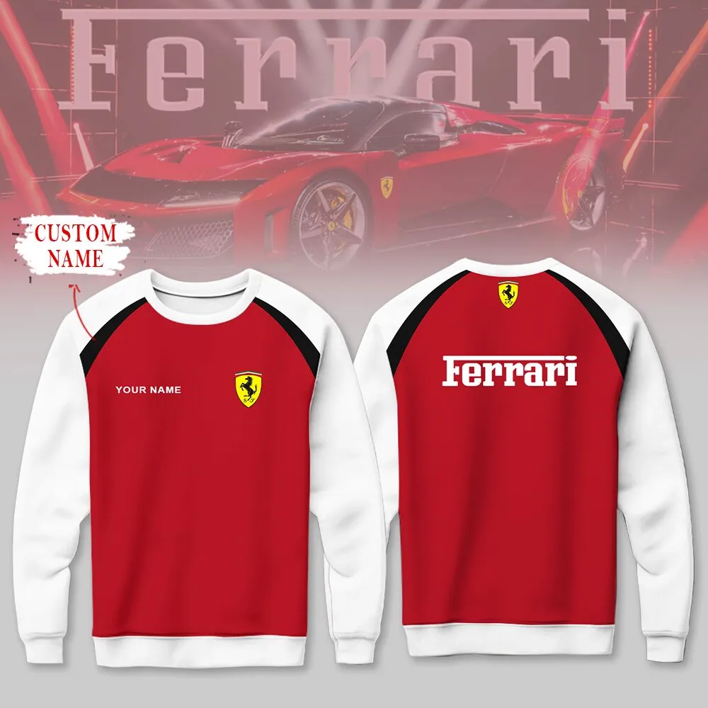 Customized Men's Sweatshirt FERRARI - hm27102642