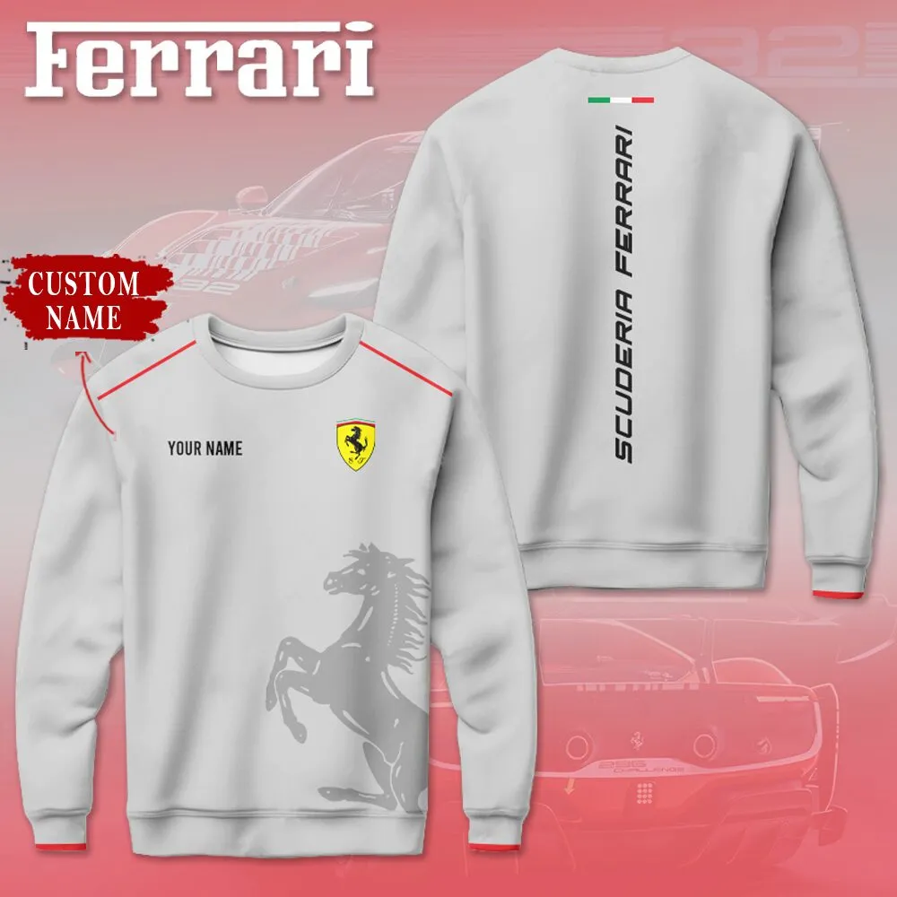 Customized Men's Sweatshirt FERRARI - hm27102645