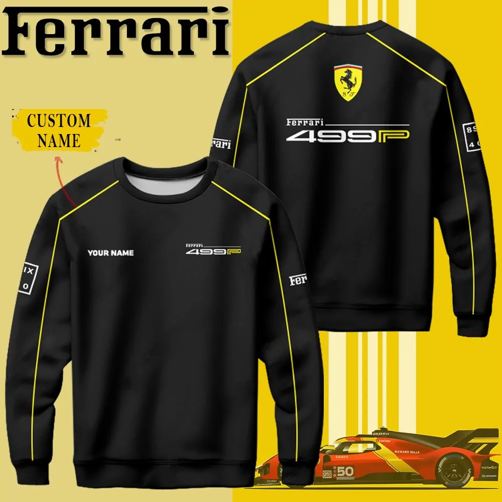 Customized Men's Sweatshirt FERRARI - hm27102647