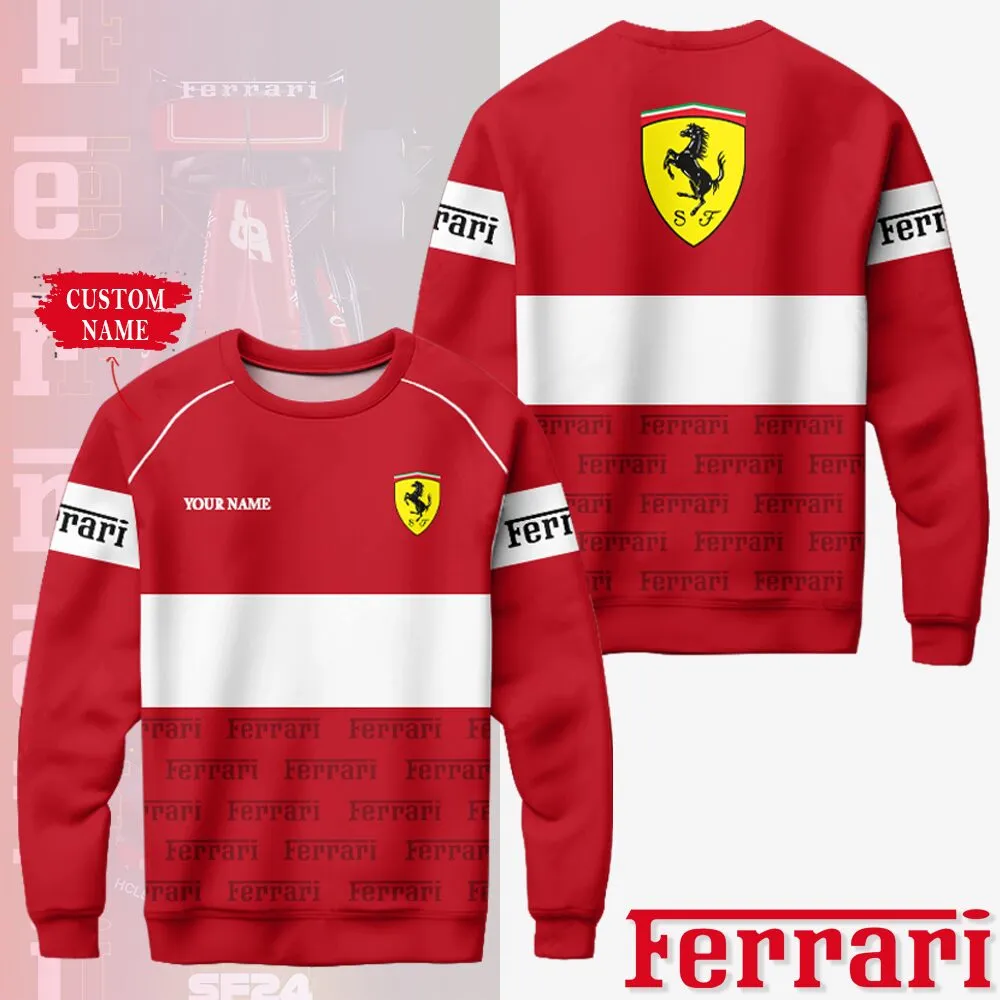 Customized Men's Sweatshirt FERRARI - hm27102651