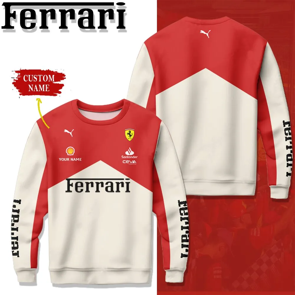 Customized Men's Sweatshirt FERRARI - hm27102654