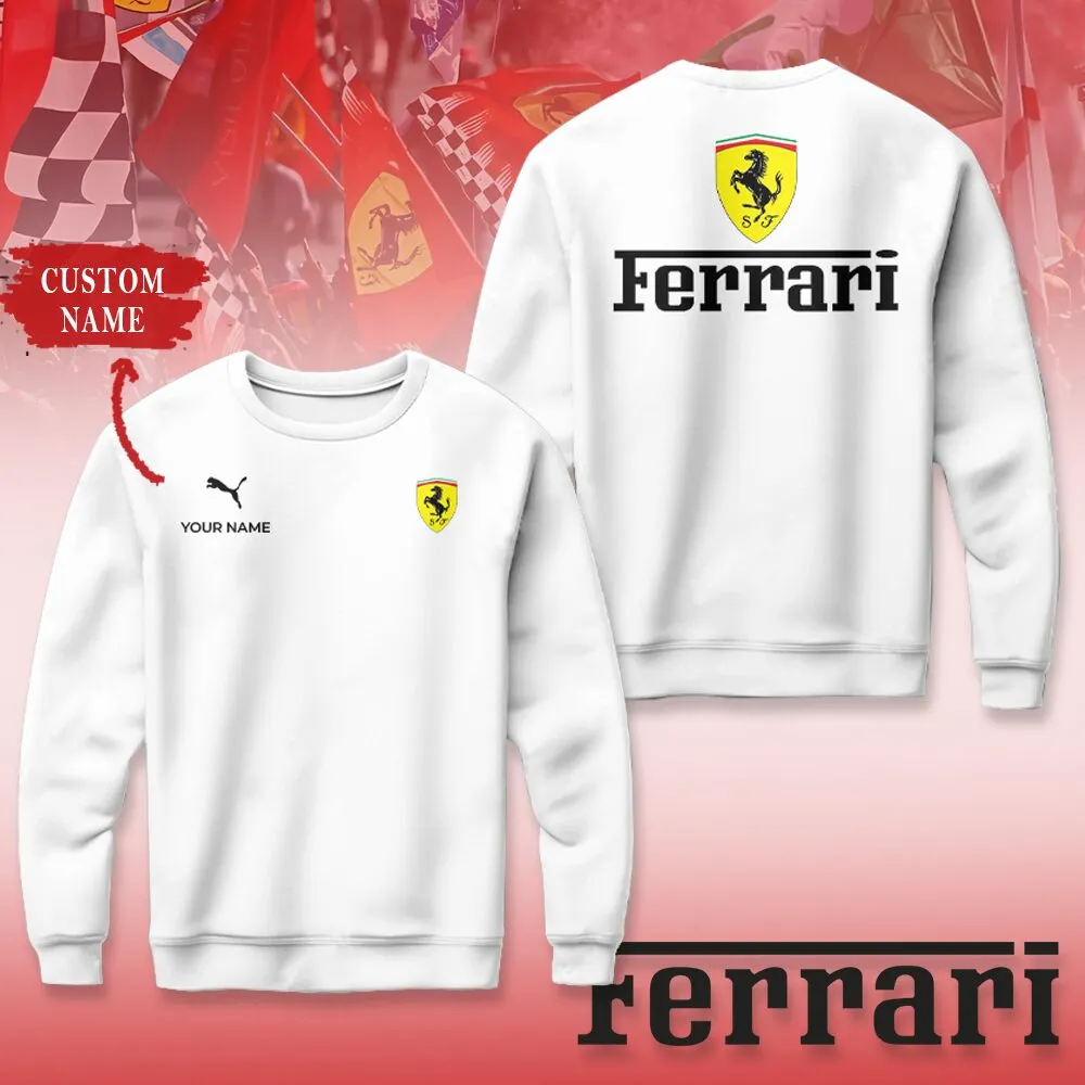 Customized Men's Sweatshirt FERRARI - hm27102657