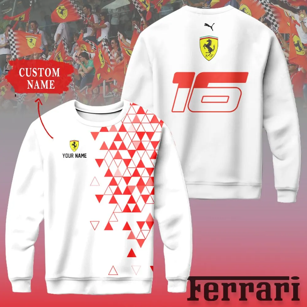 Customized Men's Sweatshirt FERRARI - hm27102658