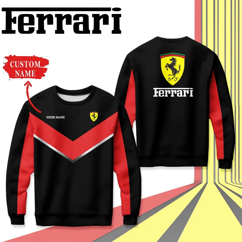 Customized Men's Sweatshirt FERRARI - hm27102659