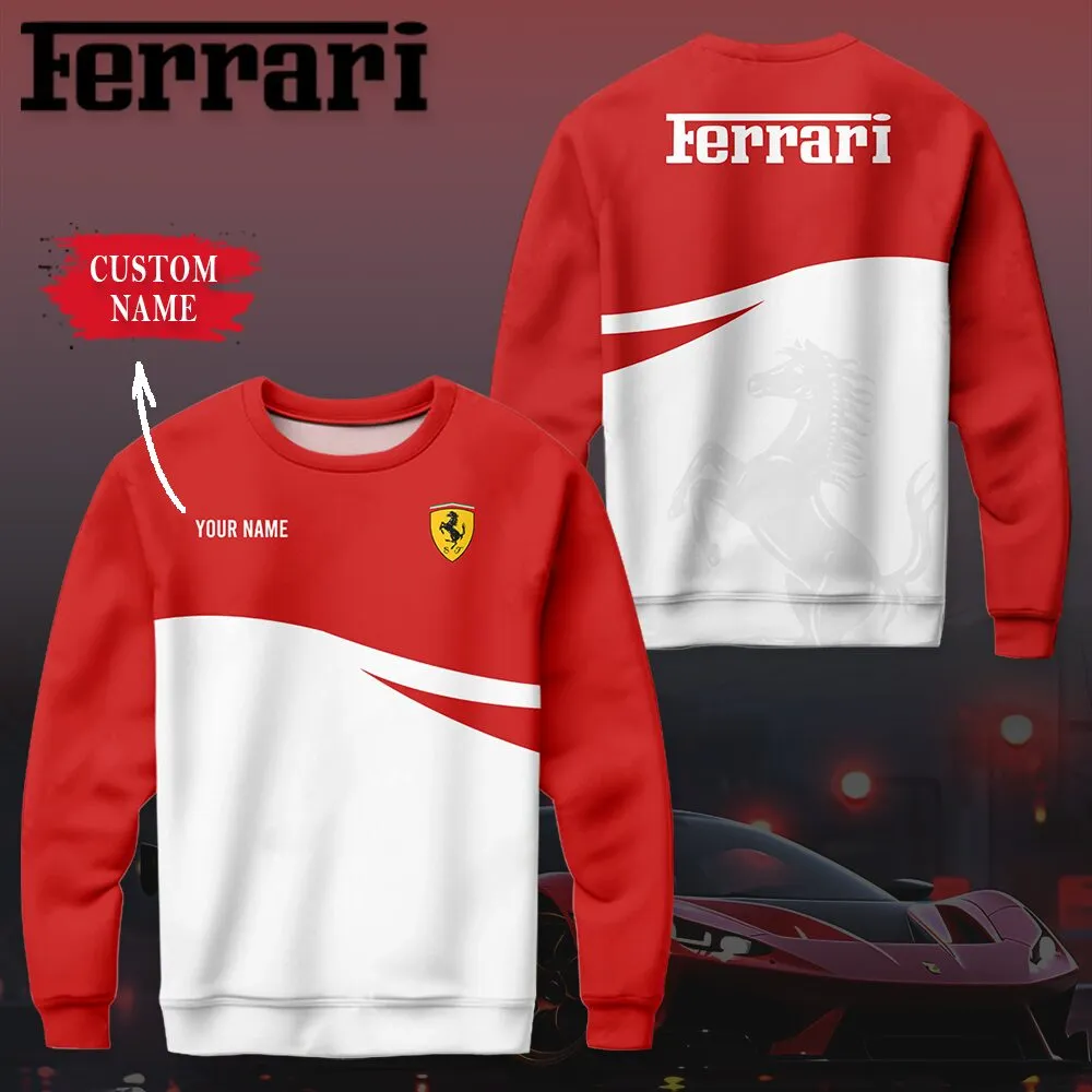 Customized Men's Sweatshirt FERRARI - hm27102661
