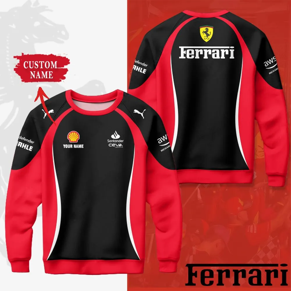 Customized Men's Sweatshirt FERRARI - hm27102662
