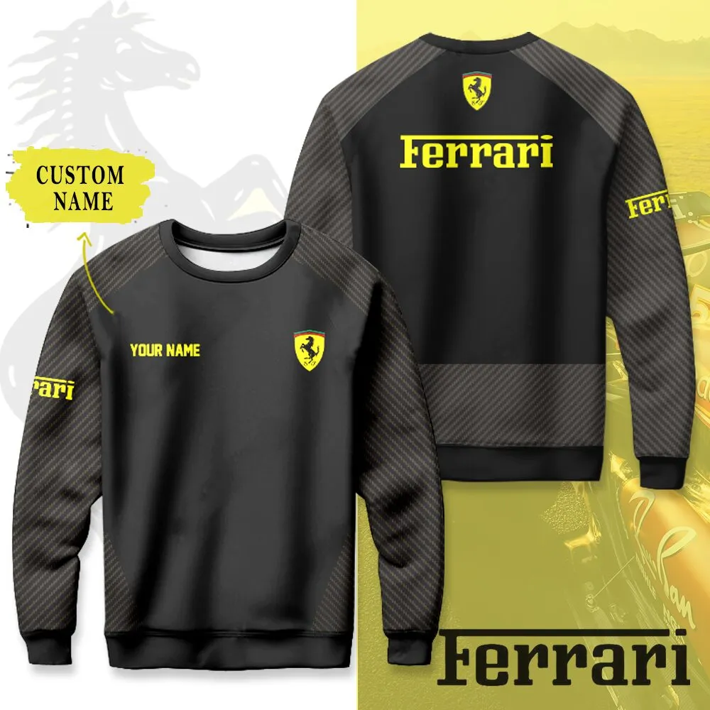 Customized Men's Sweatshirt FERRARI - hm27102663