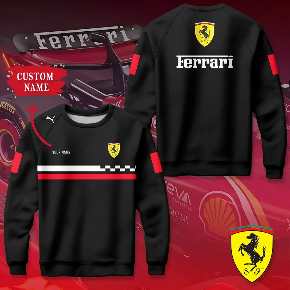 Customized Men's Sweatshirt FERRARI - hm27102664
