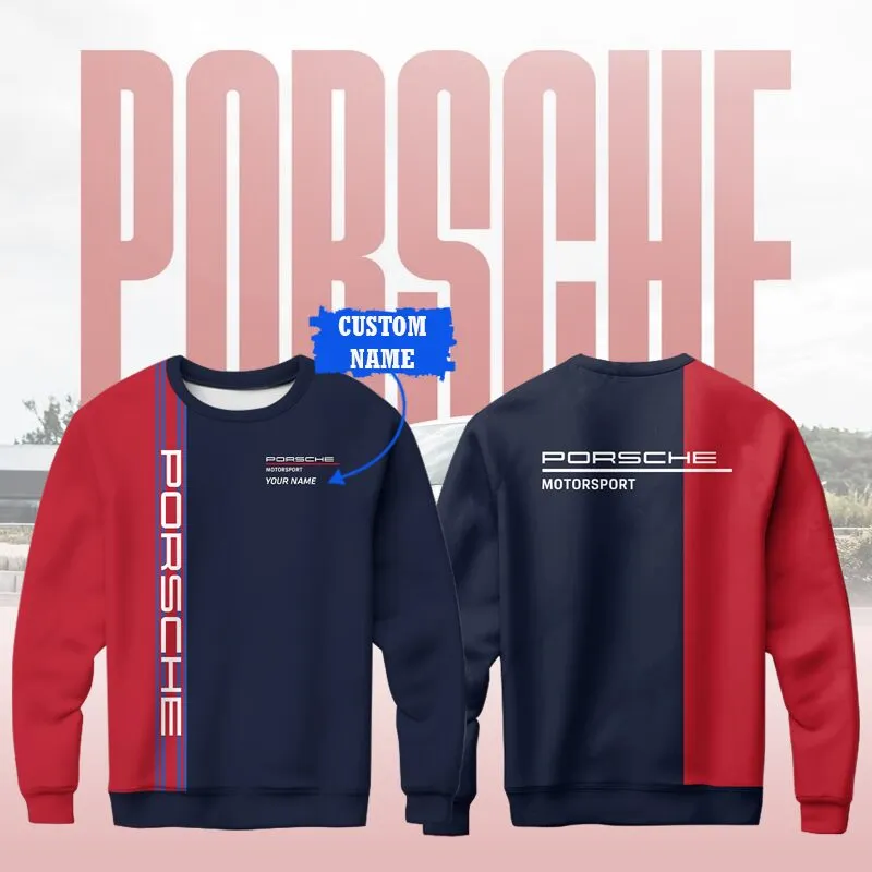 Customized Men's Sweatshirt PORSCHE - hm27102692