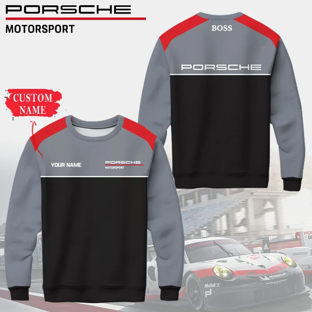 Customized Men's Sweatshirt PORSCHE - hm27102695