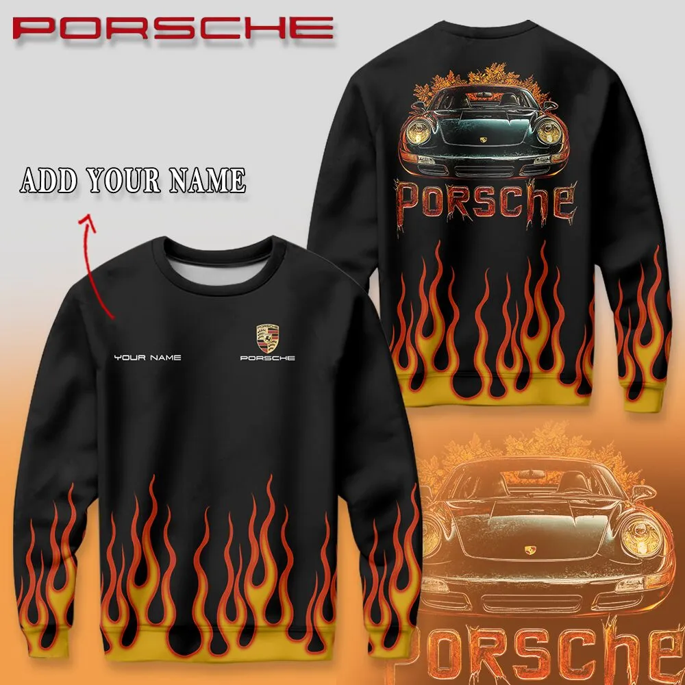 Customized Men's Sweatshirt PORSCHE - hm27102724