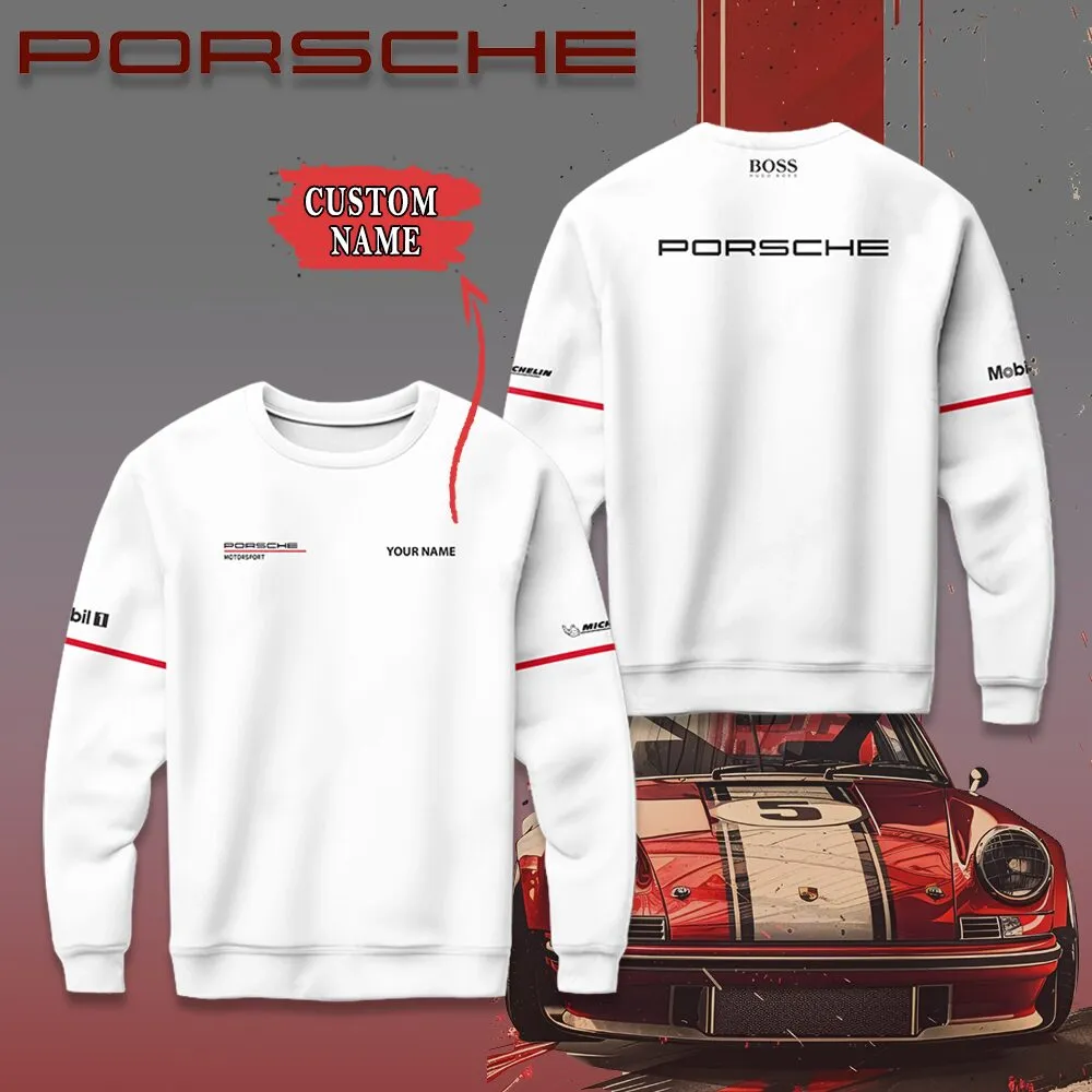 Customized Men's Sweatshirt PORSCHE - hm27102729
