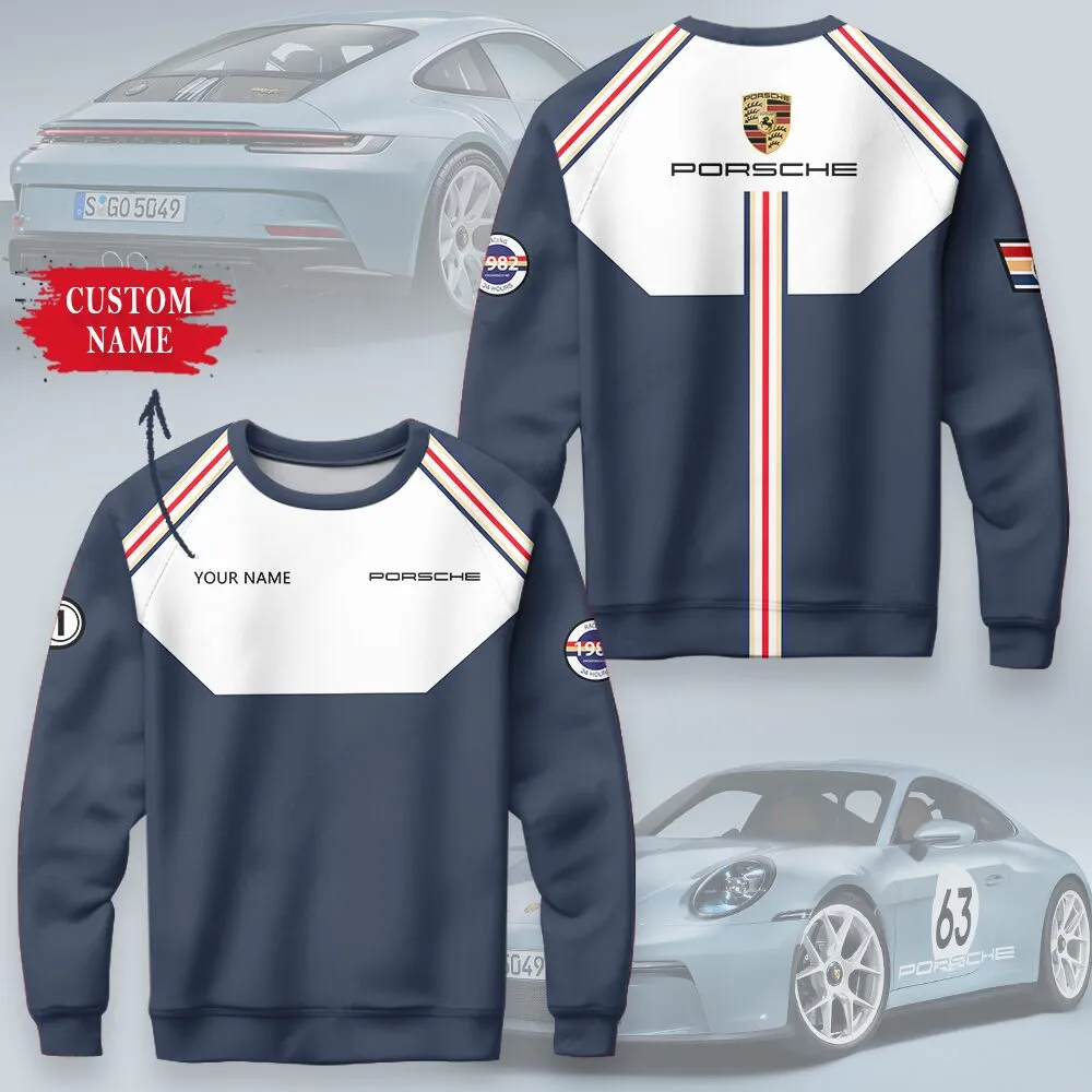 Customized Men's Sweatshirt PORSCHE - hm27102739