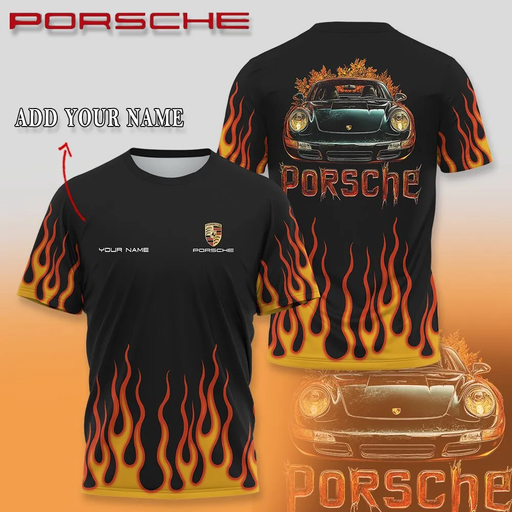 Customized Men's T-shirt PORSCHE - hm27104347